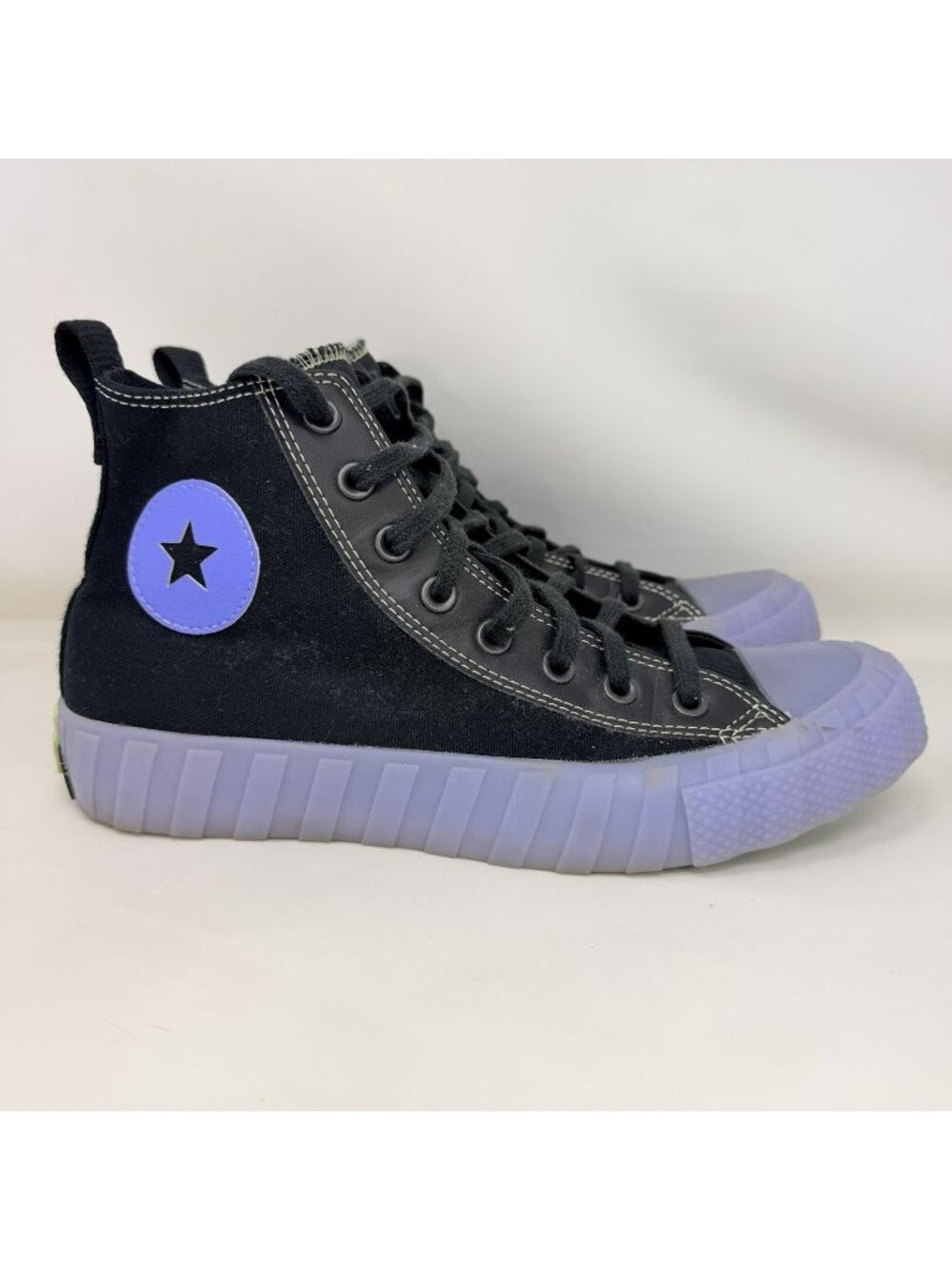 Converse Chuck Taylor Hi Untitl3d Dramatic Night Shoes Men’s Size 8 / Women’s 10